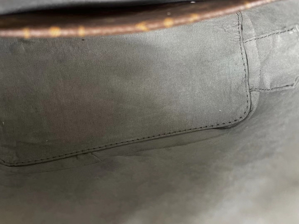 ルイヴィトンバッグ素材ディテール